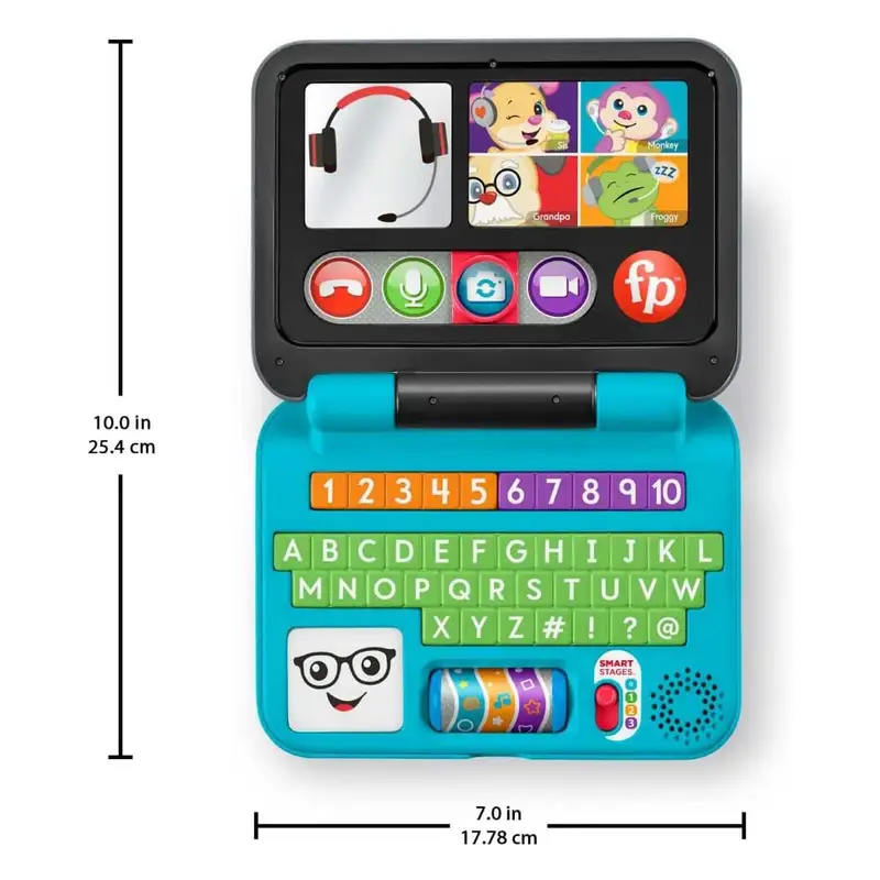 Mattel Fisher Price Hgw97-0 Laptop Aprende Conmigo