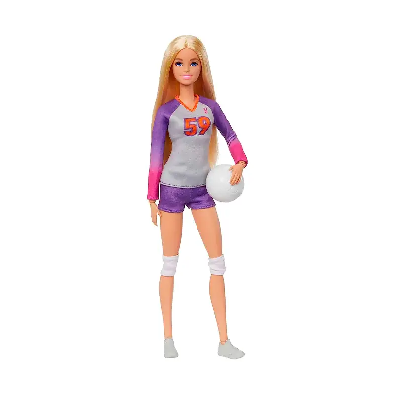 Mattel Barbie Hkt71 Muñeca  De Volleyball Con Sus Accesorios