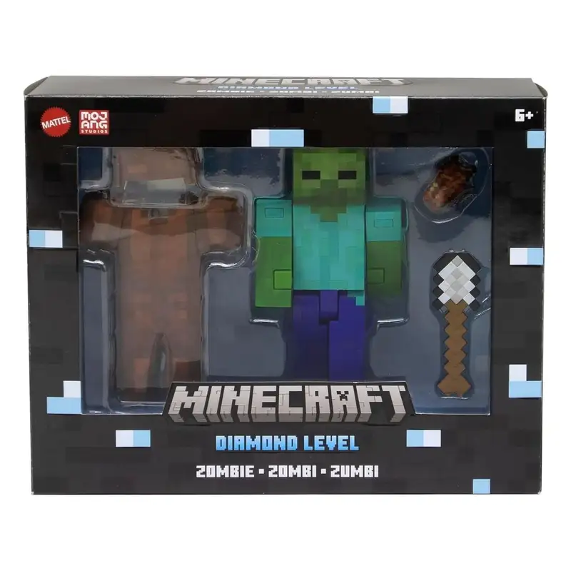 Mattel Minecraft Hln39-0 Figura De Creeper Y Dinamita