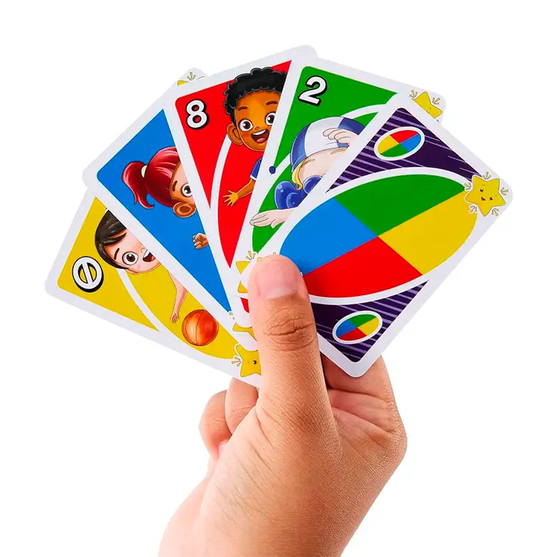 Mattel Games Hnn03-0 Juego De Cartas Uno Version De Ni–os