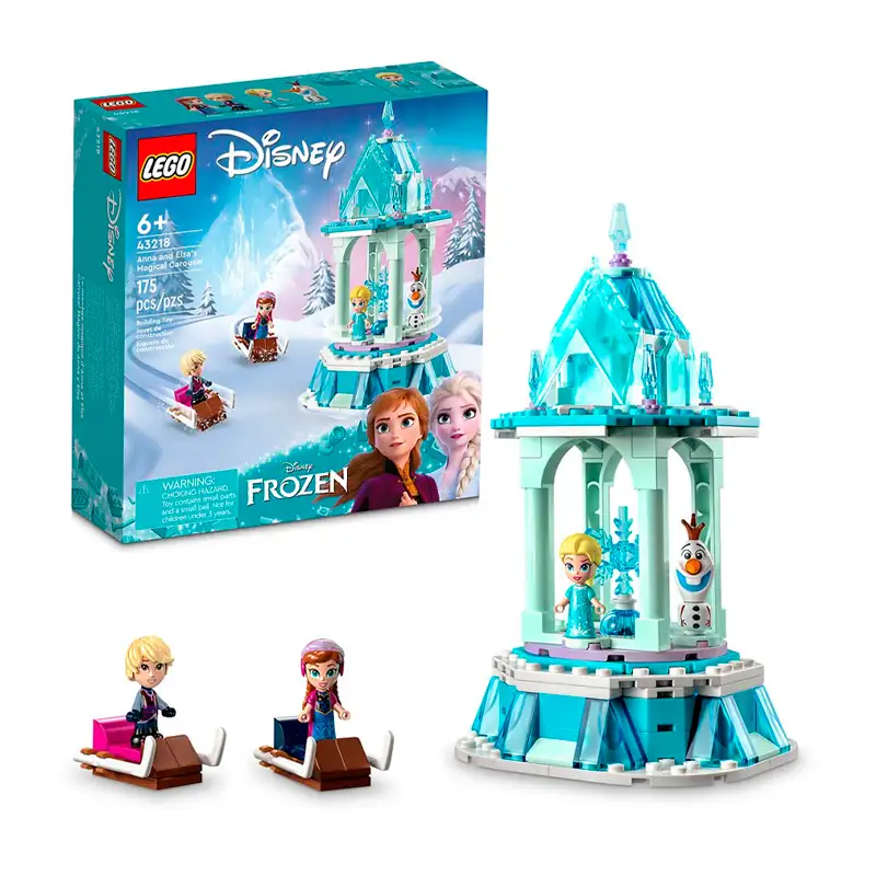 Lego Disney 43218 Carrusel Magico De Anna & Elsa