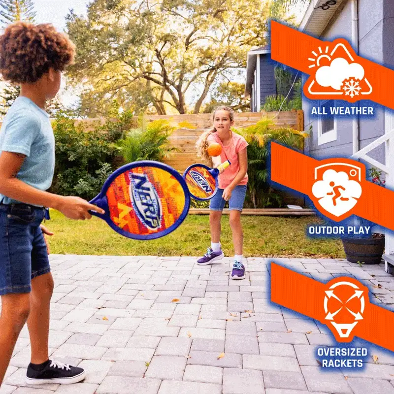 Franklin Sport 82128 Juego de Tenis de Nerf para Ni–os