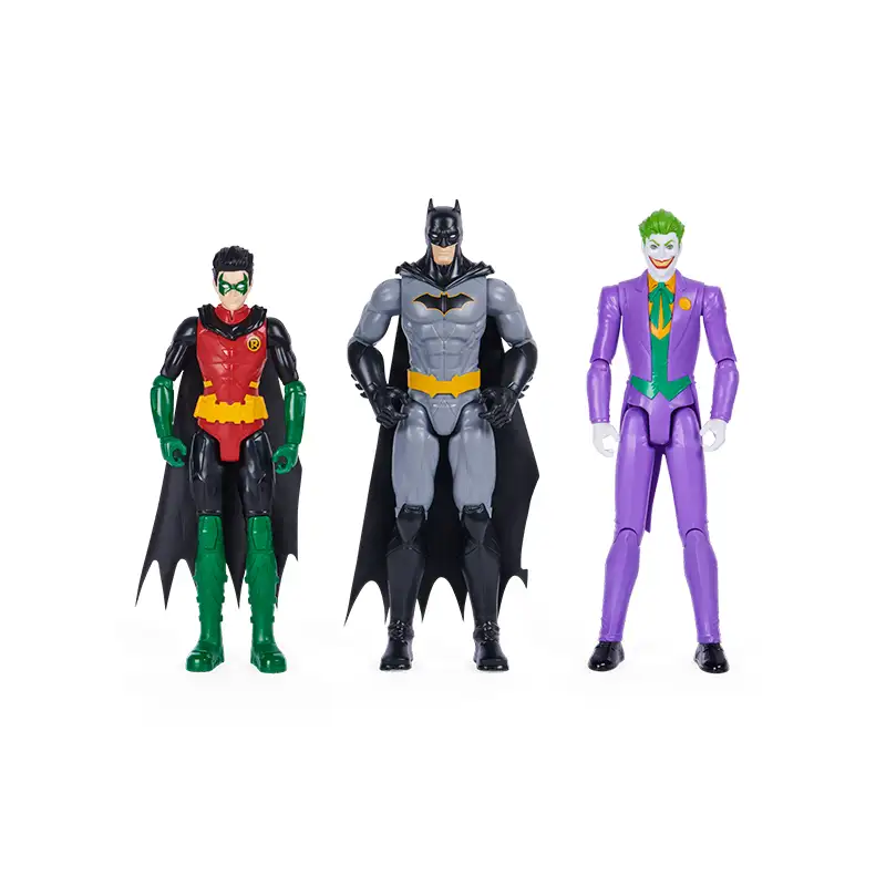 Spin Master Dc Comics 6064967 Paquete de Figuras Batman de 12 Plg
