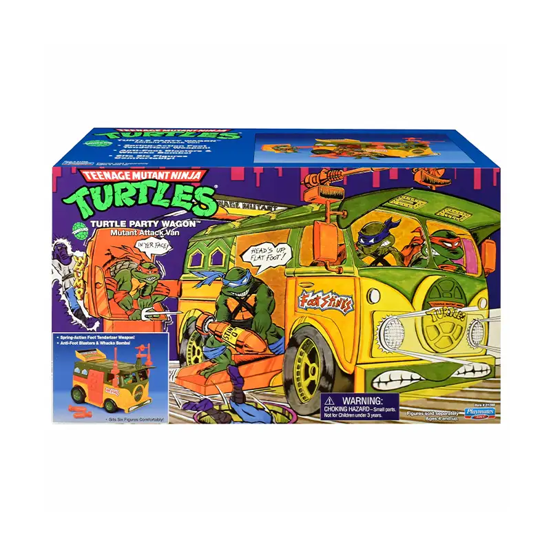 Playmaters Toys 81288 Camioneta Van de las Tortugas Ninja