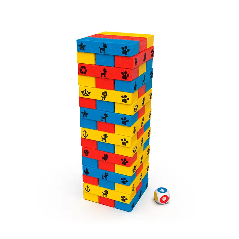 Spin Master Paw Patrol 6066828 Jenga de 48 Pzs