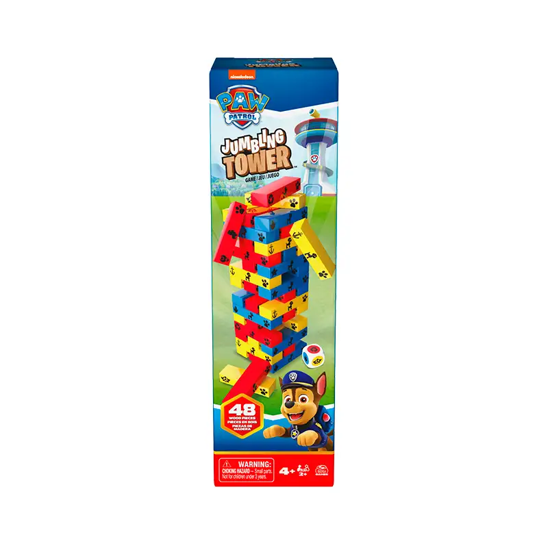 Spin Master Paw Patrol 6066828 Jenga de 48 Pzs