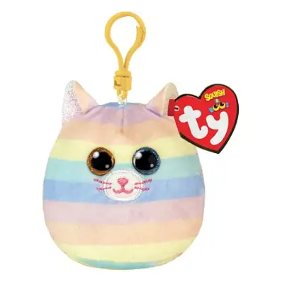 TY Squish-a-boss 39561 Gato con Rayas Multicolor
