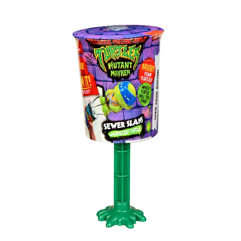 Playmates Toys 84240 Paquete de Minifiguras de Batalla de Tortugas Ninja