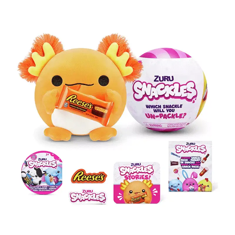 Zuru Snackles 77510GQ1 Peluche de 5.5 Plg Surtido