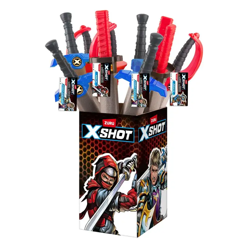 Zuru Xshot 3696DBQ1 Swords with Hangtag
