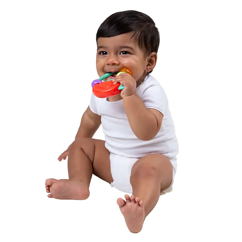 Playgro 4088217 Sonajero Mordedor Manzana