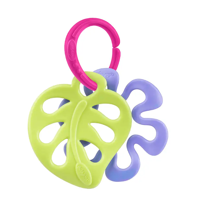 Playgro 4088219 Sonajero Y Mordedor Hoja