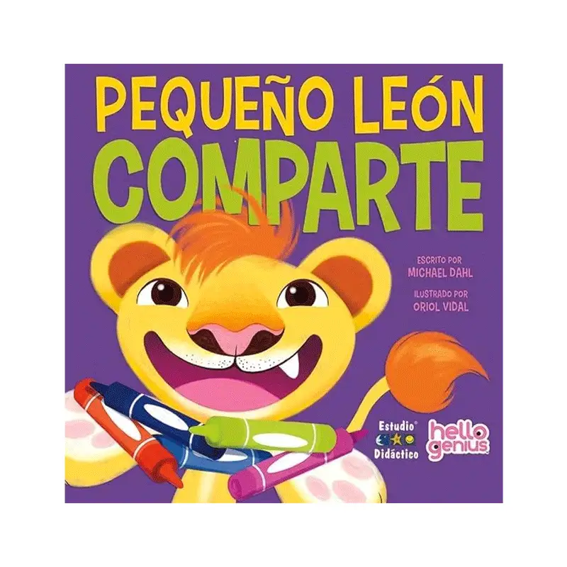 Libro Pequeño Leon Comparte Autor Michael Dahl 18 Pag Pasta Dura