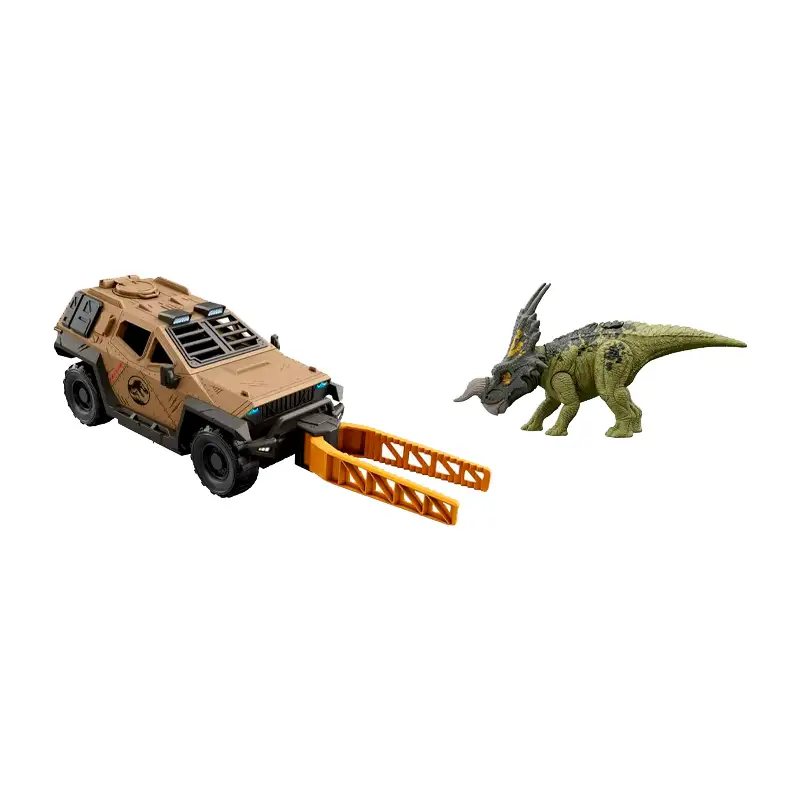 Mattel Jurassic World Hrx52-0 Vehiculo De La Mision Mayhem