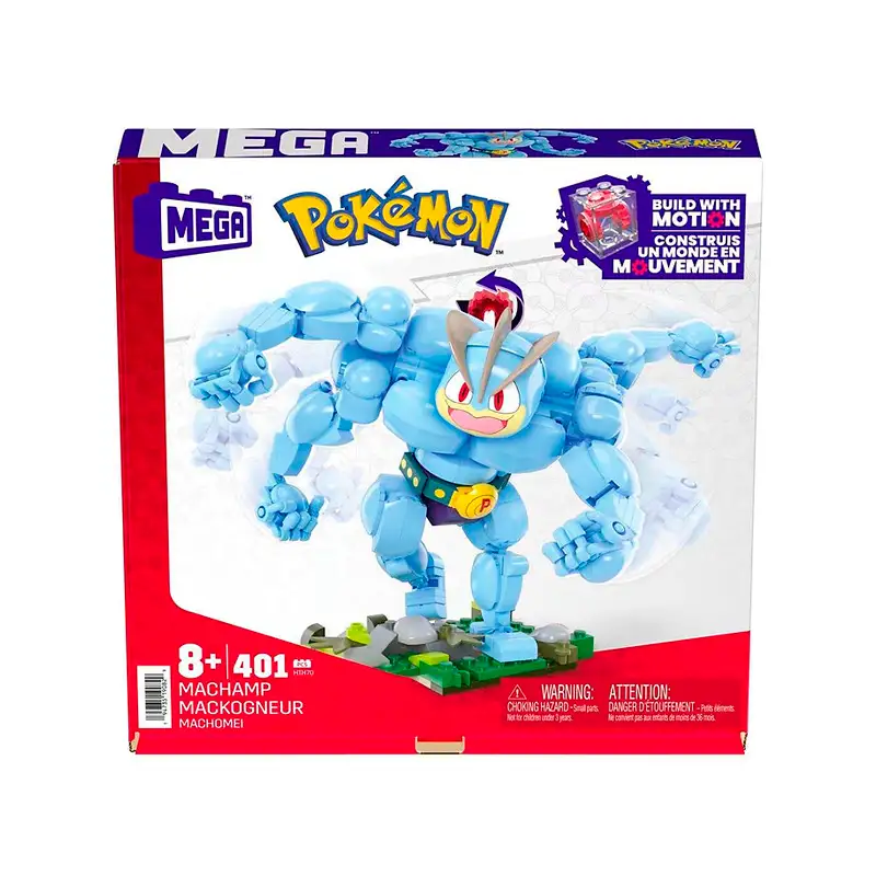 Mattel Mega Construx Hth70-0 Pokémon Set de Machamp