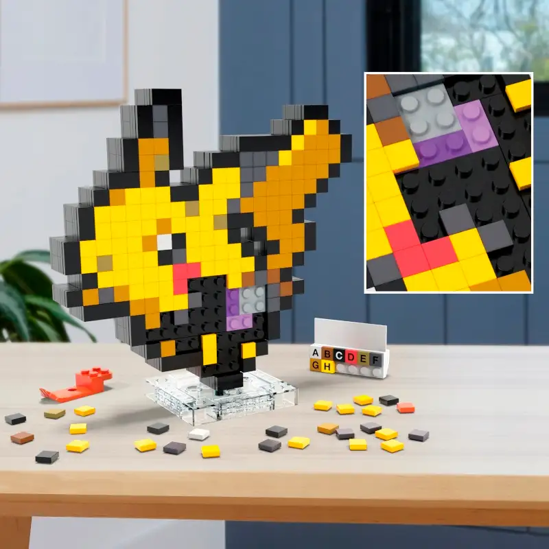 Mattel Mega Construx Hth74-0 Pokémon Set de Picachu