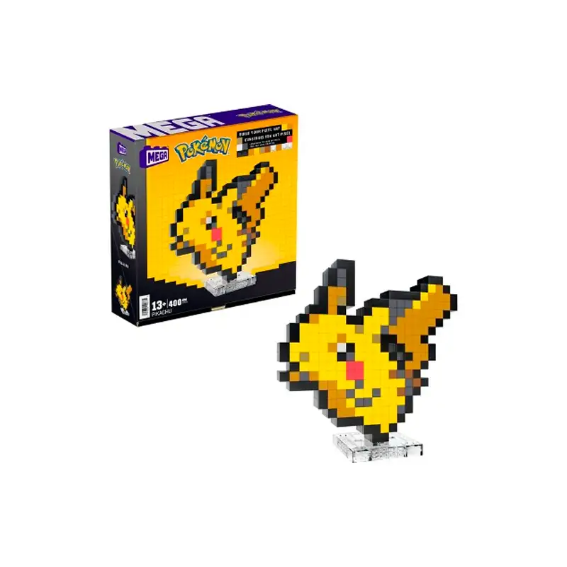 Mattel Mega Construx Hth74-0 Pokémon Set de Picachu