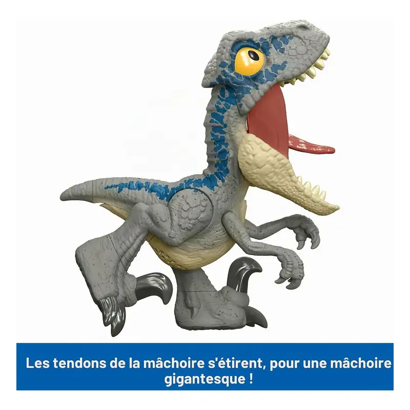 Mattel Jurassic World Hvb43-0 Figura Interactiva Mega Roar Blue