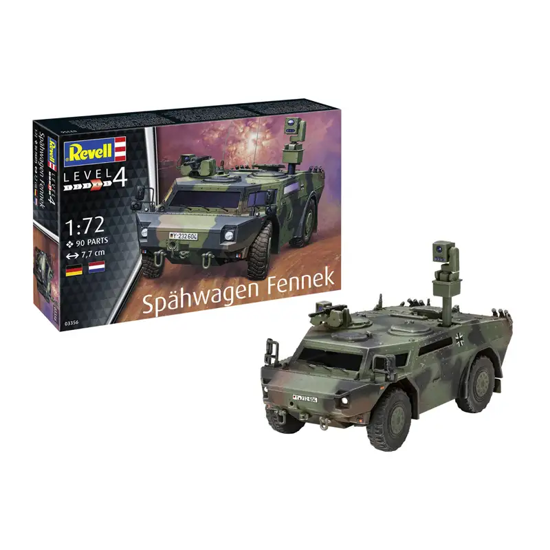 Revell Model 3356 Spahwagen Fennek Vehiculo Militar