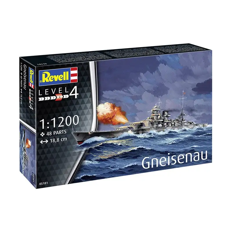 Revell Model 5181 Submarino Gneisenau