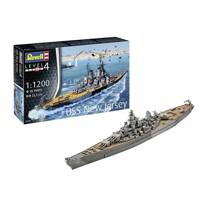 Revell Model 5183 Barco Uss New Jersey
