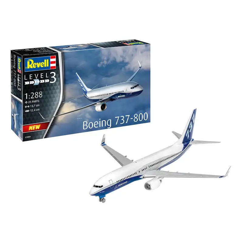 Revell Model 03809 Set Boing 737-800