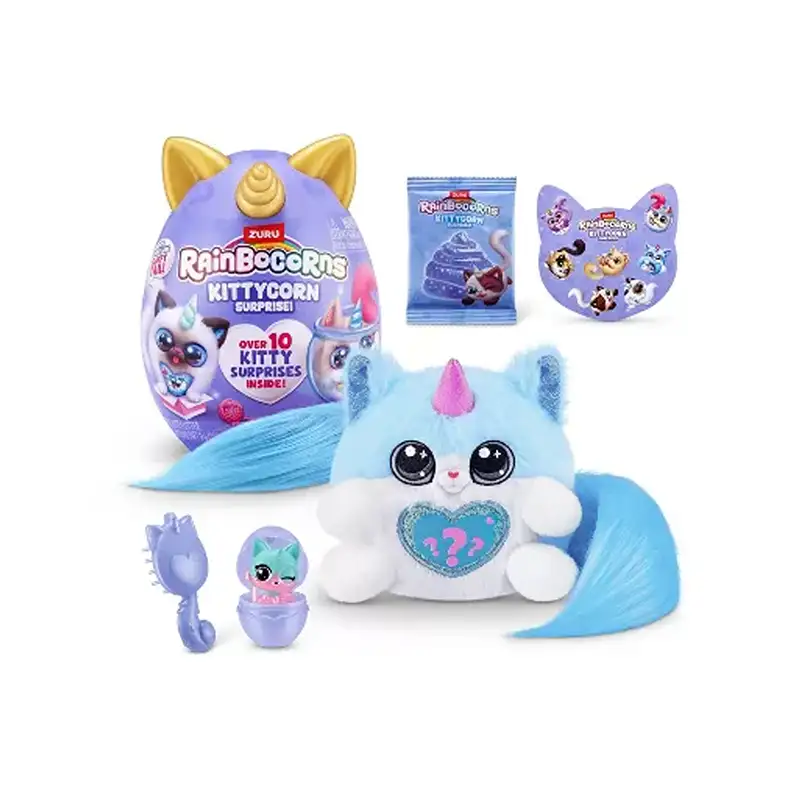 Zuru Rainbocorns 92104Tq2 Peluche Pequeño Kitty Corn Sorpresa S 9