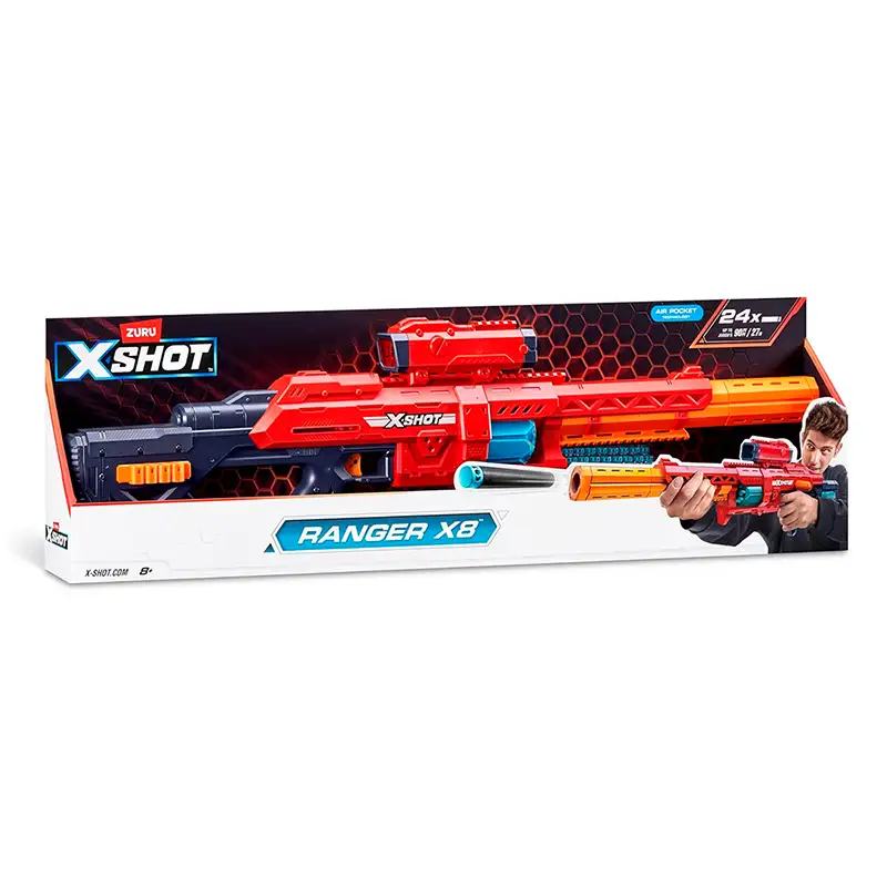 Zuru Xshot 36674 Excel Quick Slide Cartridge 2Pack