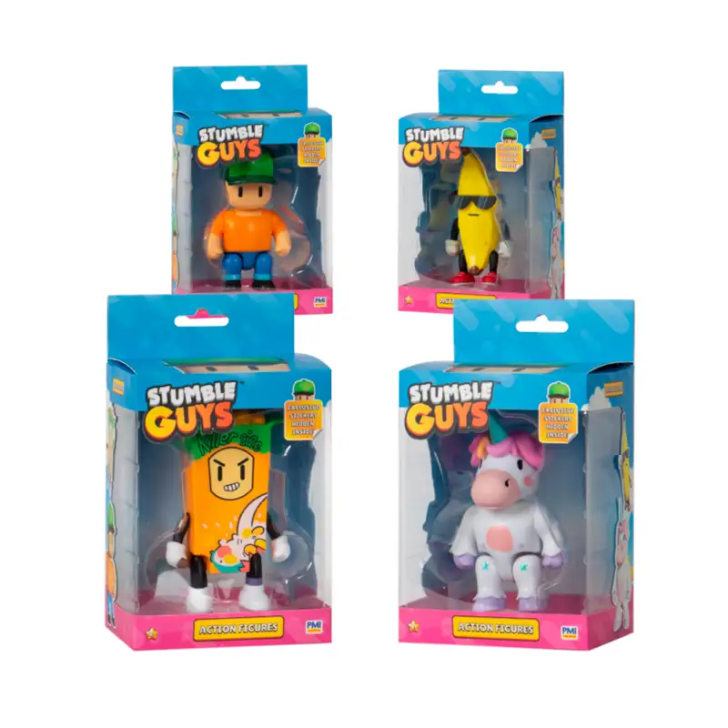 Pmi Kind Word Stumble Guys Sg6010 Action Figures 1 Pack Window Box Surtido