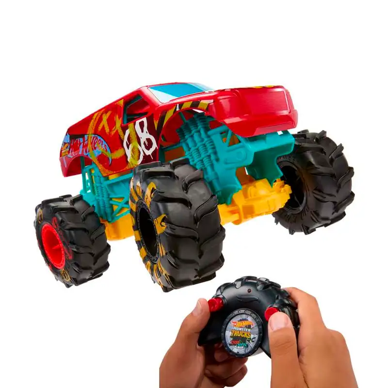 Mattel Hot Wheels Hrr20 Monster Trucks Rc Terrain Surtido