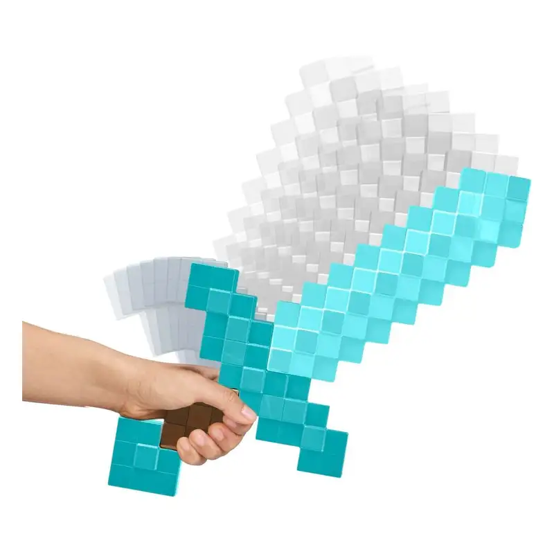 Mattel Minecraft Hff59 Vanilla Armas De Batalla Surtido