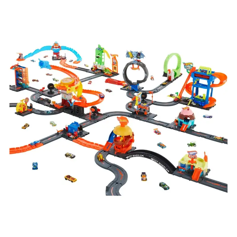 Mattel Hot Wheels Htn81 City Ataque De Cobra Vs Pizza