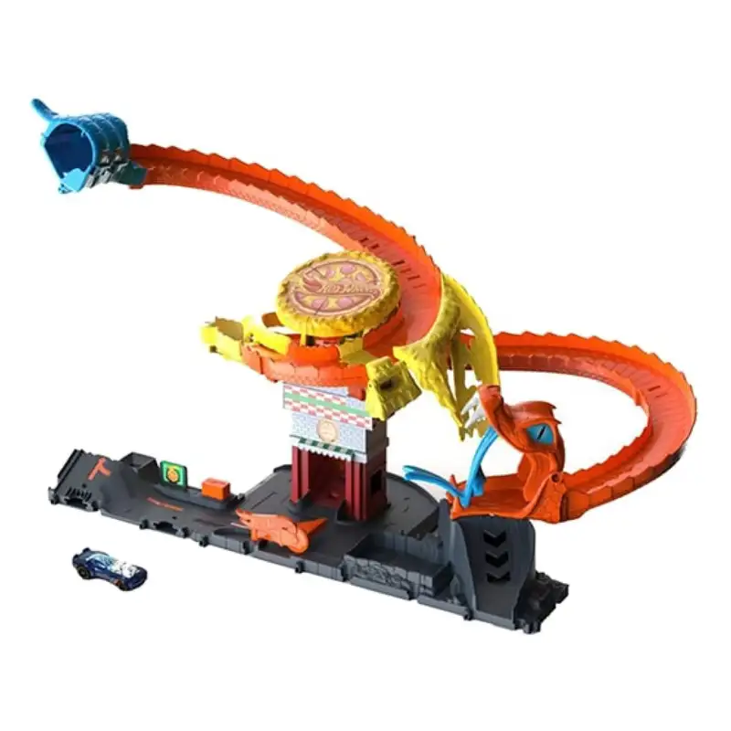 Mattel Hot Wheels Htn81 City Ataque De Cobra Vs Pizza