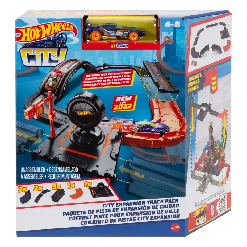 Mattel Hot Wheels Hdn95 City Paquete Para Construccion