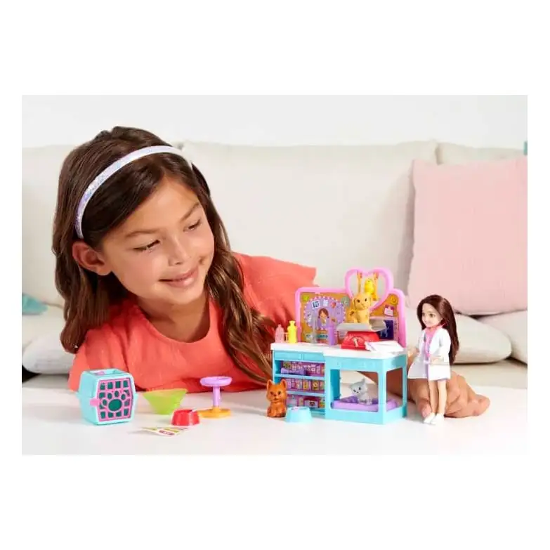 Mattel Barbie Hgt12 Chelsea Veterinaria
