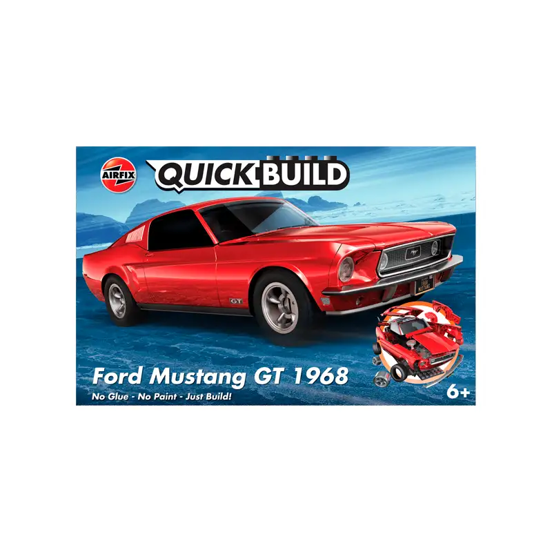 Airfix Quickbuild J6035 Ford Mustang Gt 1968