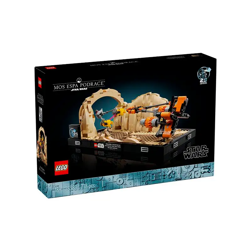 Lego Star Wars 75380 Diorama Mos Espa Podrace