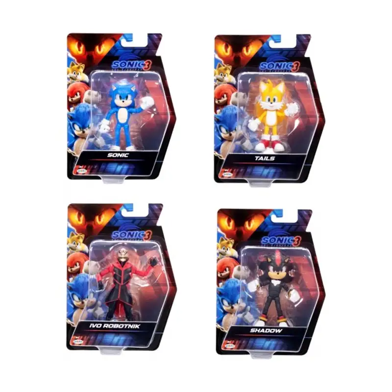 Jakks Pacific Sonic 423964 Figura Pelicula Sonic 3 De 5 Pgl
