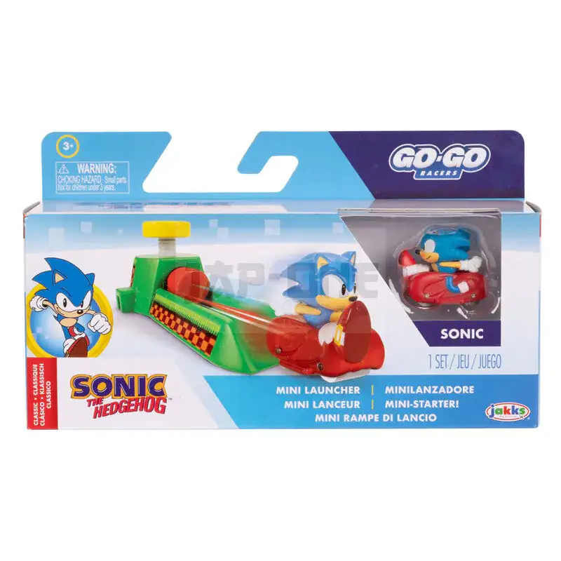 Jakks Pacific Sonic 423324 Figura Asistente De Go Go Racers Sonic W1