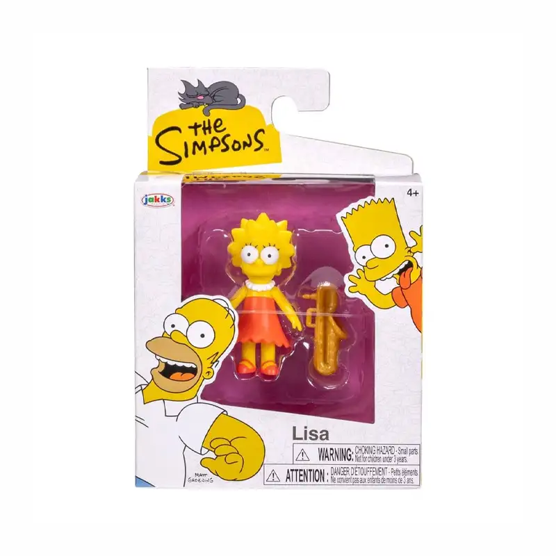 Jakks Pacific Los Simpsons 175274 Set De Figuras De 2.5 Pgl W1