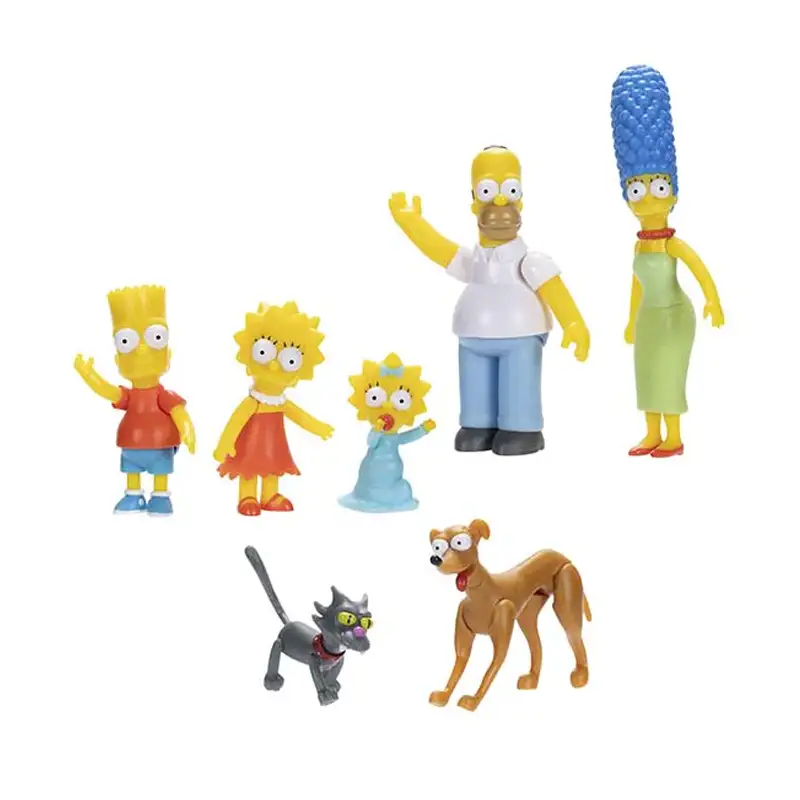 Jakks Pacific Los Simpsons 175394 Set De Figuras De 2.5 Pgl W2