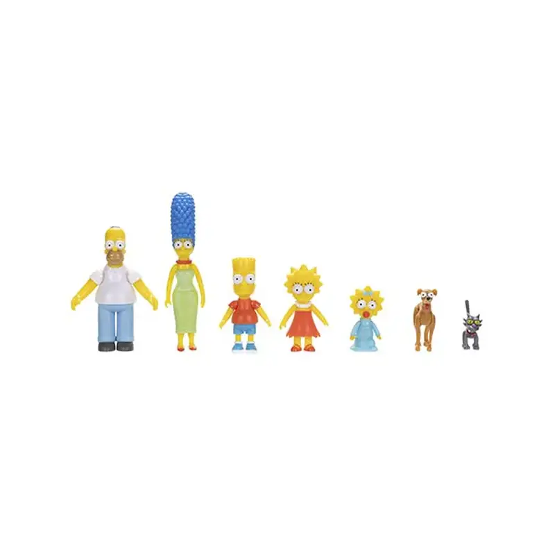 Jakks Pacific Los Simpsons 175394 Set De Figuras De 2.5 Pgl W2