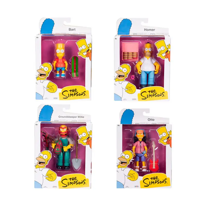 Jakks Pacific Los Simpsons 175404 Set De Figuras De 5 Pgl W1