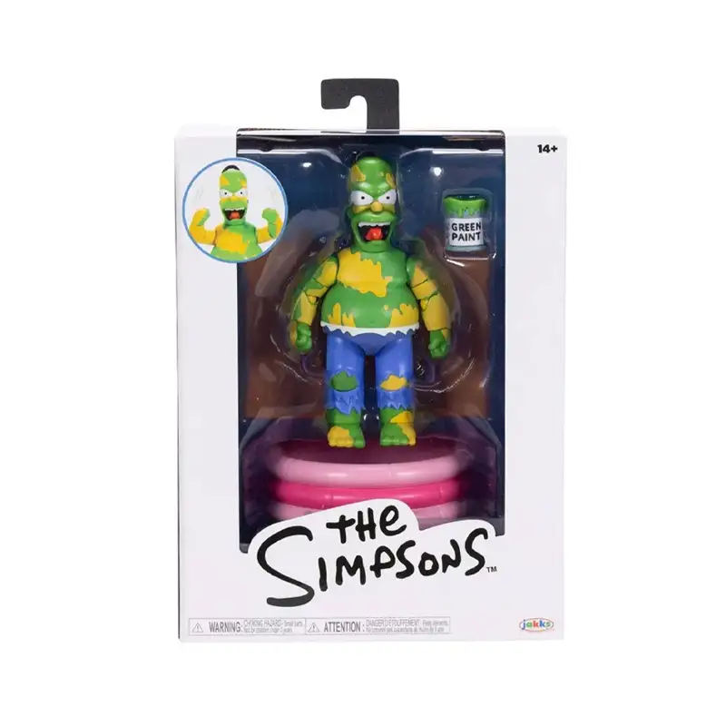 Jakks Pacific Los Simpsons 175524 Figura De 5 Pgl Homero Furioso