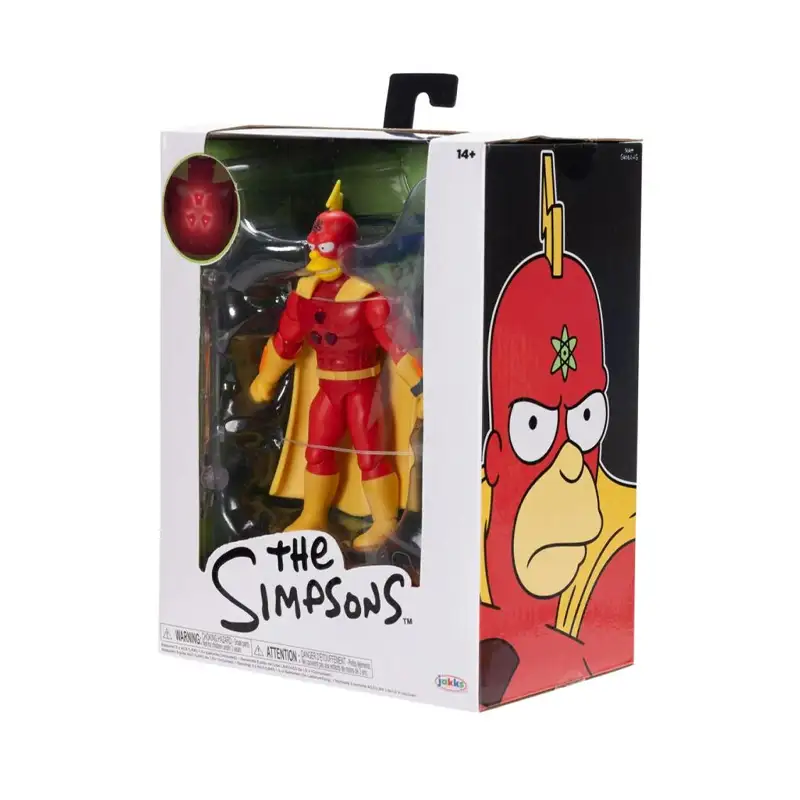 Jakks Pacific Los Simpsons 175534 Figura De 5 Pgl Hombre Radiactivo