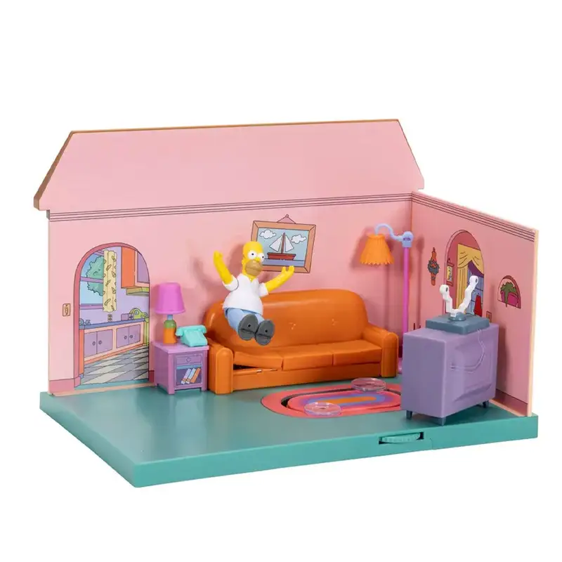 Jakks Pacific Los Simpsons 175564 Set De Juego La Casa De Los Simpsons