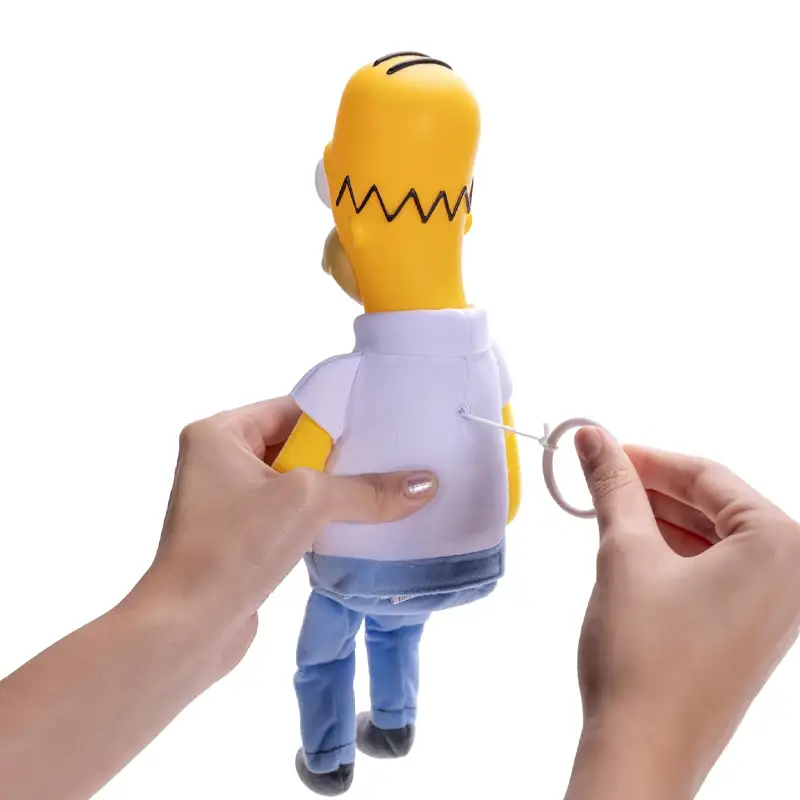 Jakks Pacific Los Simpsons 175604 Peluche De Homero 33 Cm Interactivo