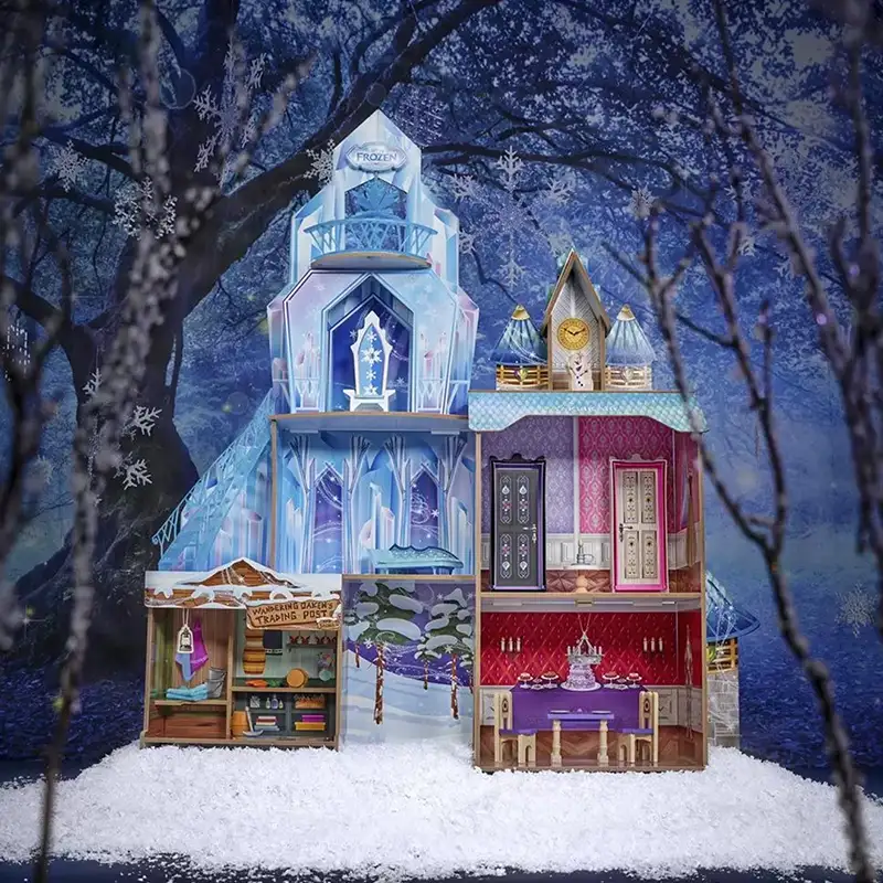 Kidkraft  20221 Casa De Muñecas Frozen Ultimate Story Adventure