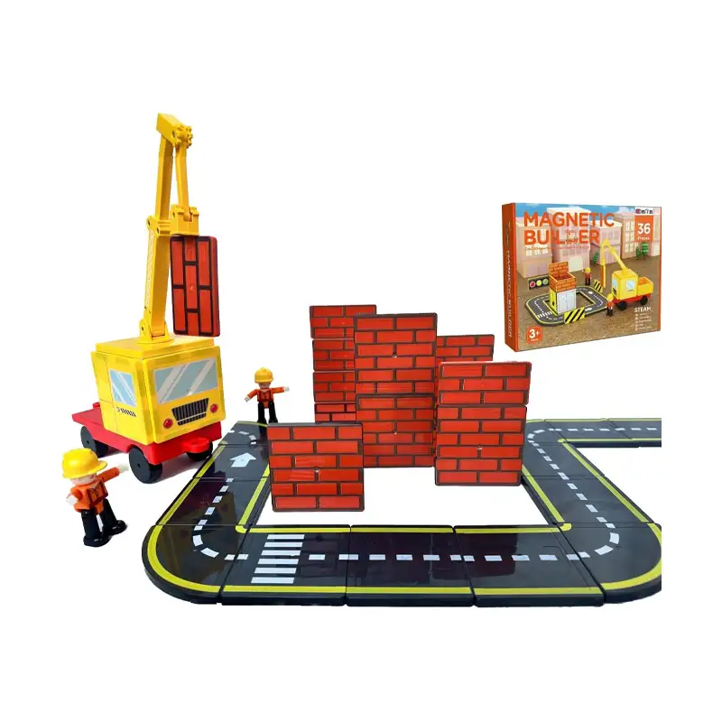 Kebo Magnetic Tiles Kbgc-36 Set De Construccion 36 Pcs