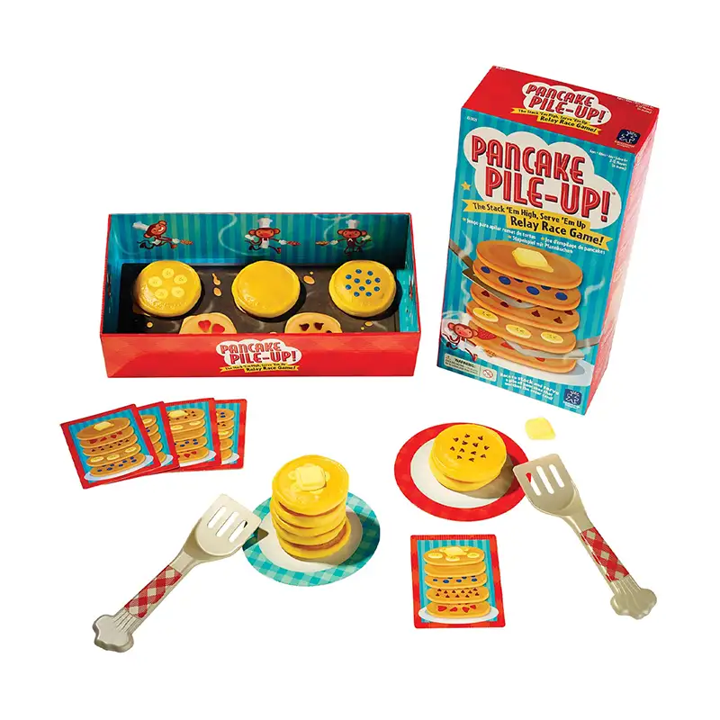 Learning Resources  3025 Juego Educativo Pancake Pile-Up!